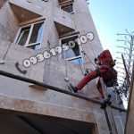 پیچ و رولپلاک سنگ نما پیچ روپلاک راپل بندباز شستشو و نورپردازی نما