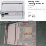تخته رسم آلمانی رترینگ Rotring A4 Profil board