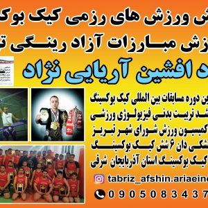 آموزش ورزش های رزمی در تبریز