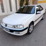 پژو پارس TUFLX سفید با کار گرد واقعی وبس