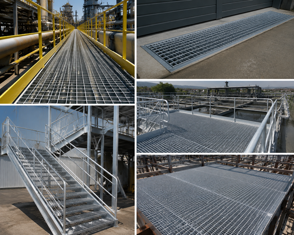 گریتینگ در پروژه‌های صنعتی و ساختمانی